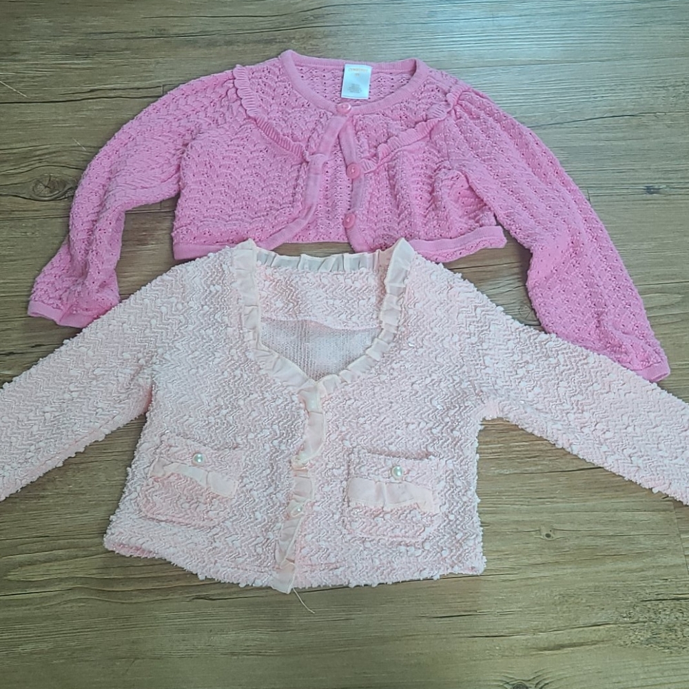Two toddler sweaters